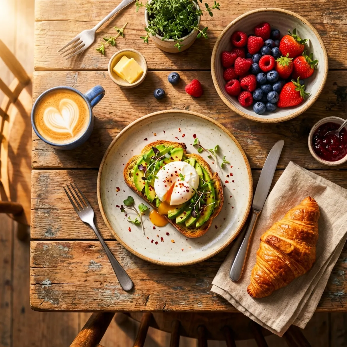 Enhanced food for restaurant menu